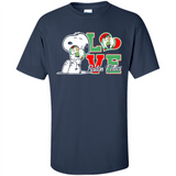 Snoopy loves NBA Boston Celtics - Shirt