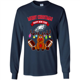 Philadelphia Eagles NFL Reindeer Funny Merry Christmas And Happy New Year