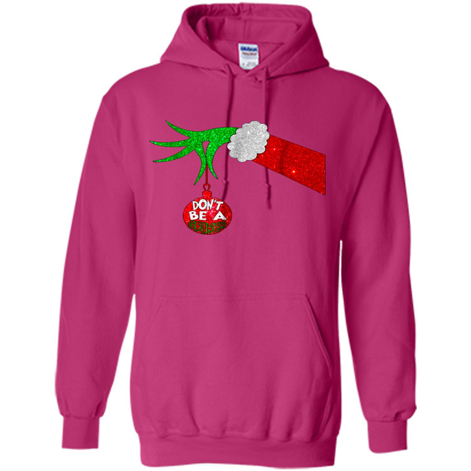 GRINCH HAND HOLDING CHRISTMAS ORNAMENT - DON'T BE A GRINCH PINGPONG