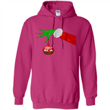 GRINCH HAND HOLDING CHRISTMAS ORNAMENT - DON'T BE A GRINCH PINGPONG