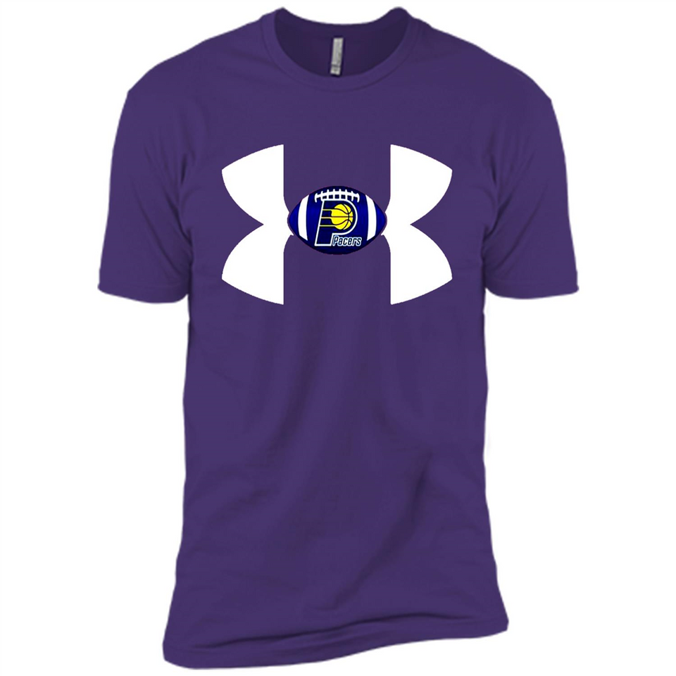 Indiana Pacers Under Armour Logo - Premium Short Sleeve T-Shirt
