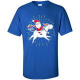 Unicorn And Santa Christmas - Shirt