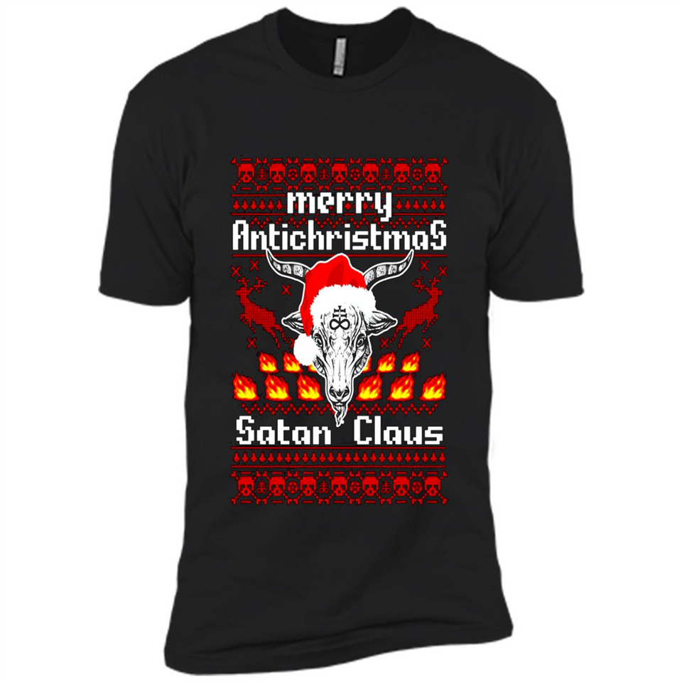 Merry Antichristmas Satan Claus Christmas sweater Sweater PINGPONG