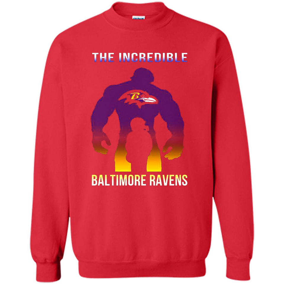 The Incredible Baltimore Ravens Hulk NFL Football