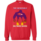The Incredible Baltimore Ravens Hulk NFL Football