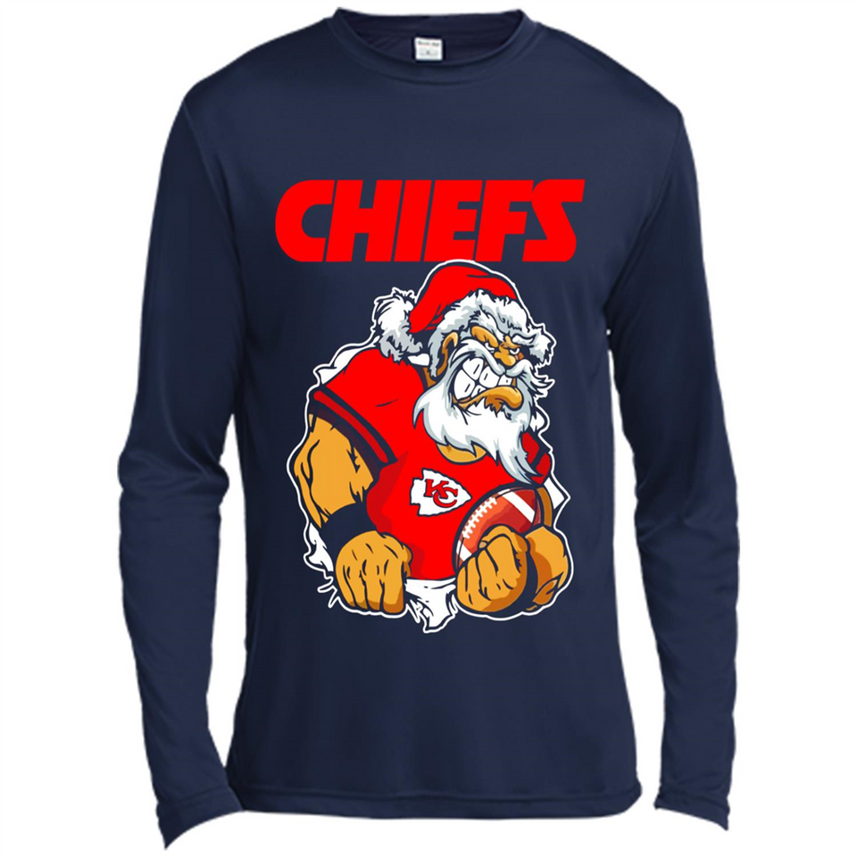 Grumpy Santa Claus Kansas City Chiefs Football Team PINGPONG