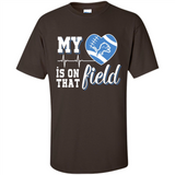 Detroit Lions Football My Heart is on that Field - Shirt