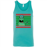 Grinch Nurse Ugly Christmas Sporty T-Shirt PINGPONG - Canvas Unisex Tank