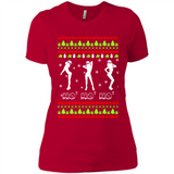 Ho Ho Ho Santa's Helpers Christmas - Ladies' Boyfriend T-Shirt