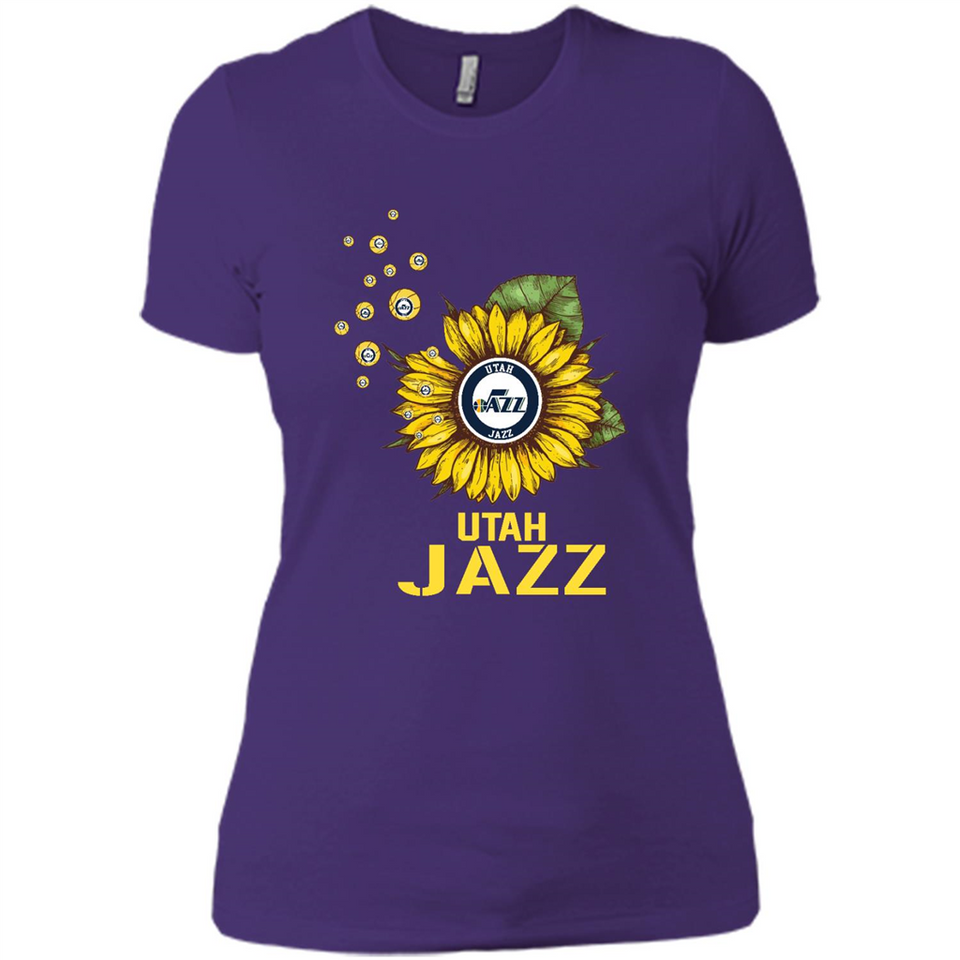 Utah Jazz Basketball Sunflower