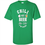 Chili Cookoff Funny T-shirt Chili And Beer - Shirt