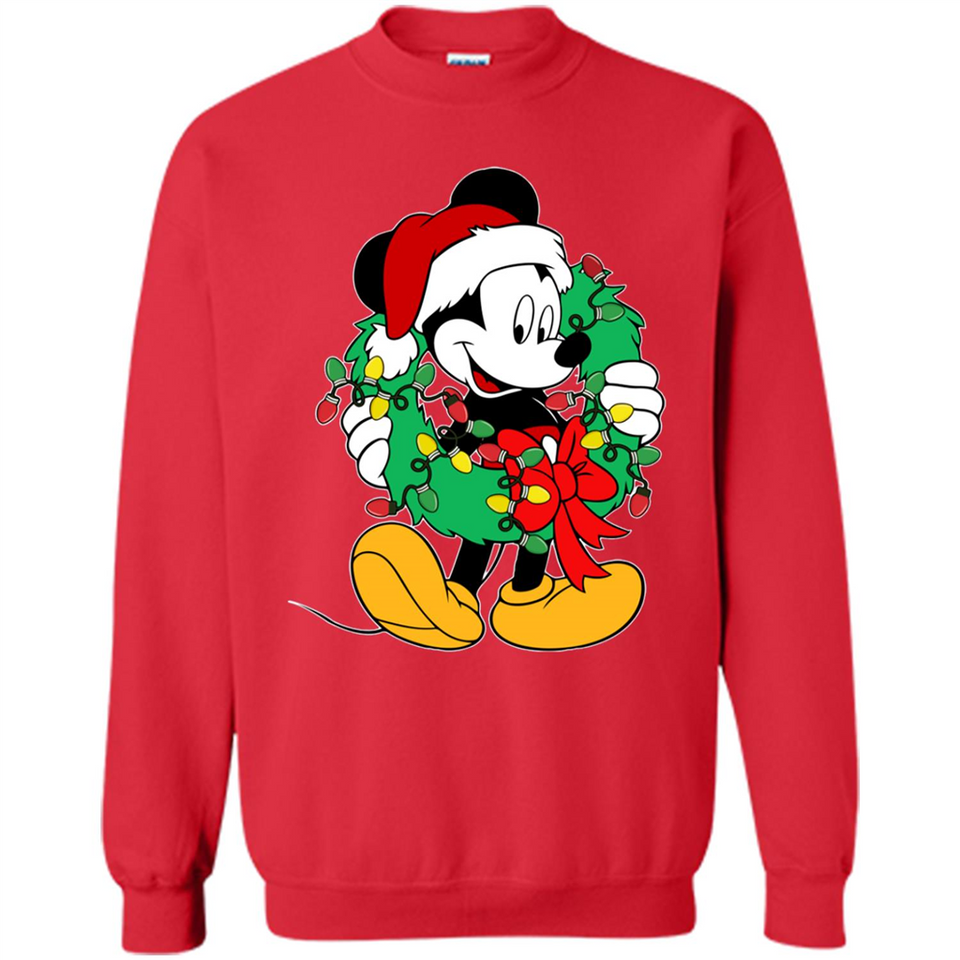 Mickey Mouse Merry Christmas Disney Sweatshirt - Sweatshirt