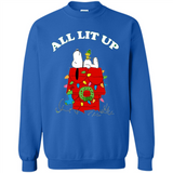 Peanuts By Schulz Snoopy Young Men_s Christmas - Sweatshirt