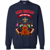 New Orleans Saints NFL Reindeer Funny Merry Christmas And Happy New Year
