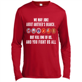 Veterans we may joke about another branch but kill one of us and you fight us all 1 PINGPONG
