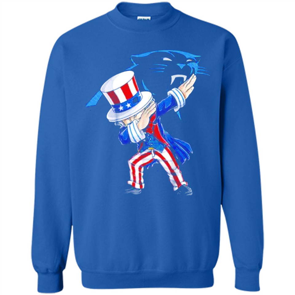 NFL CAROLINA PANTHERS UNCLE SAM DABBING INDEPENDENCE DAY