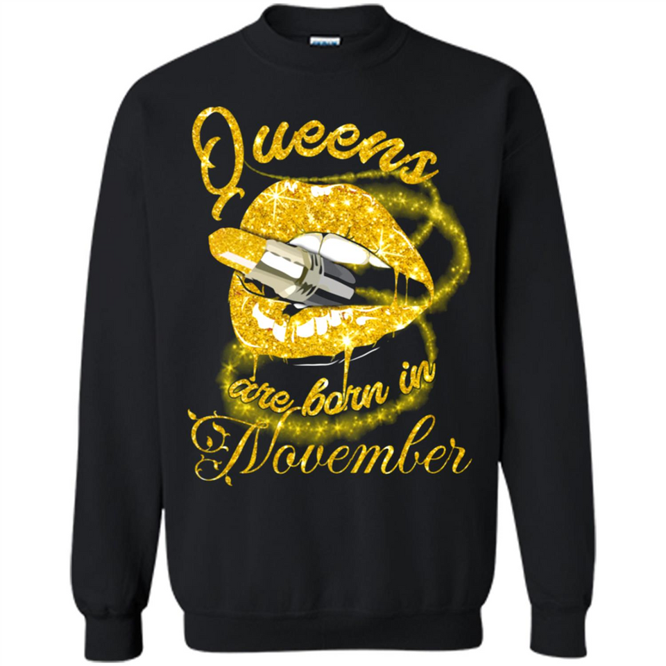 Queens Are Born In November Sexy Lips Lipstick