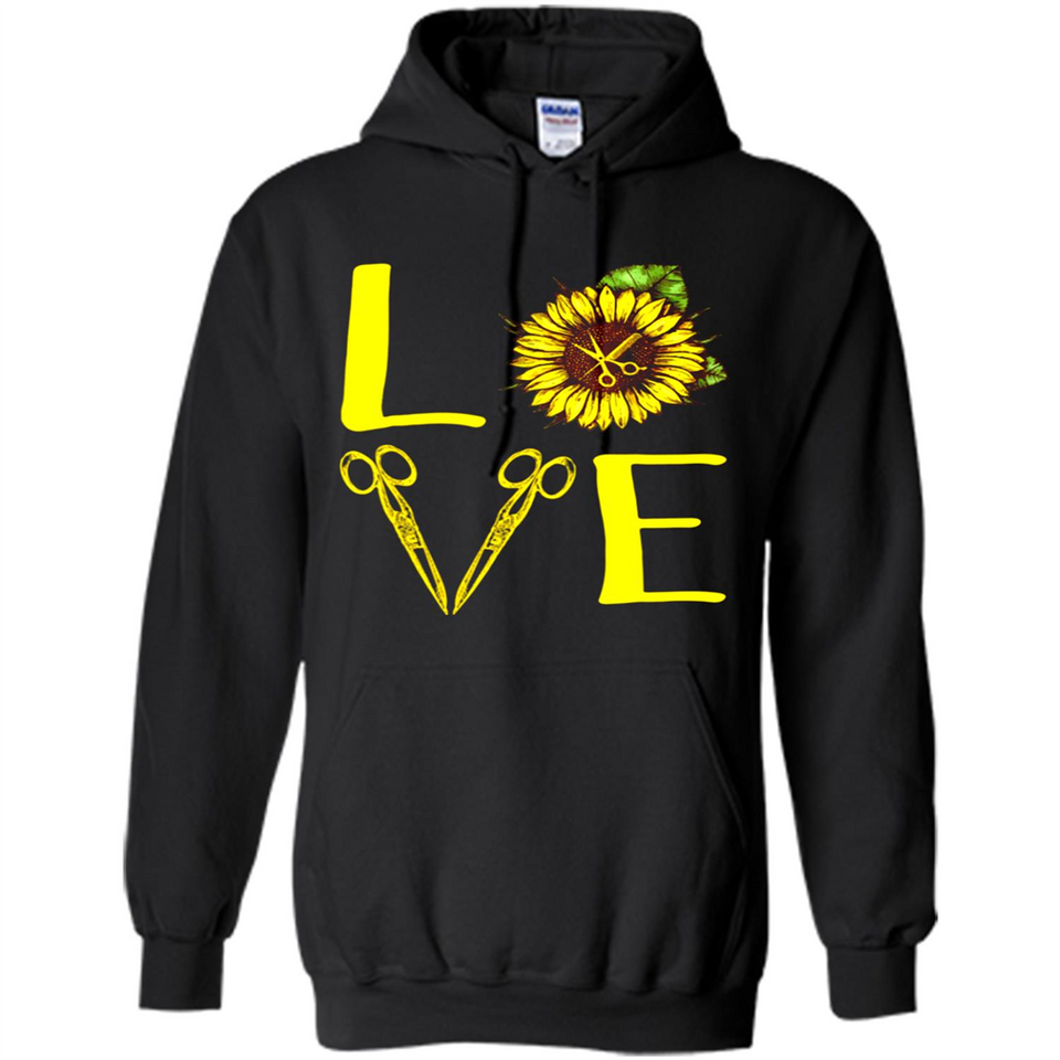 Hair Stylist Love Sunflower Scissors PING PONG