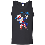 NFL CAROLINA PANTHERS UNCLE SAM DABBING INDEPENDENCE DAY