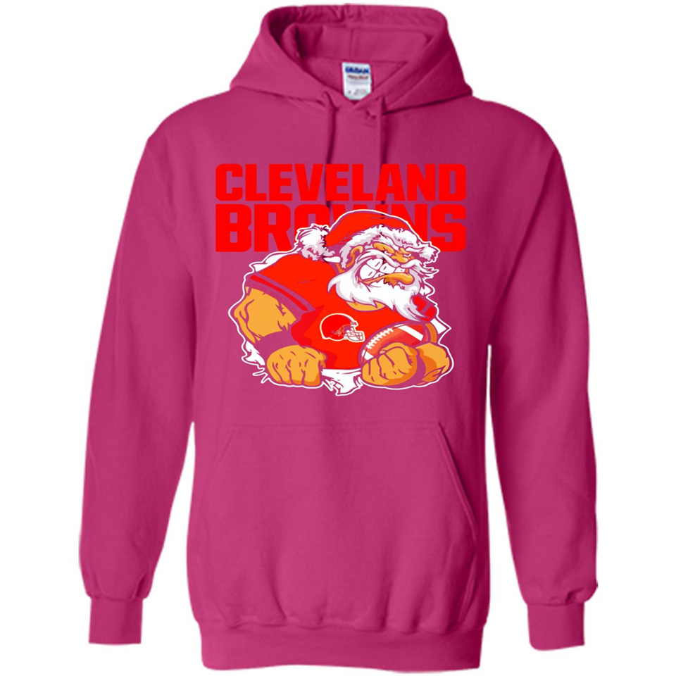 Grumpy Santa Claus Cleveland Browns Football Team PINGPONG
