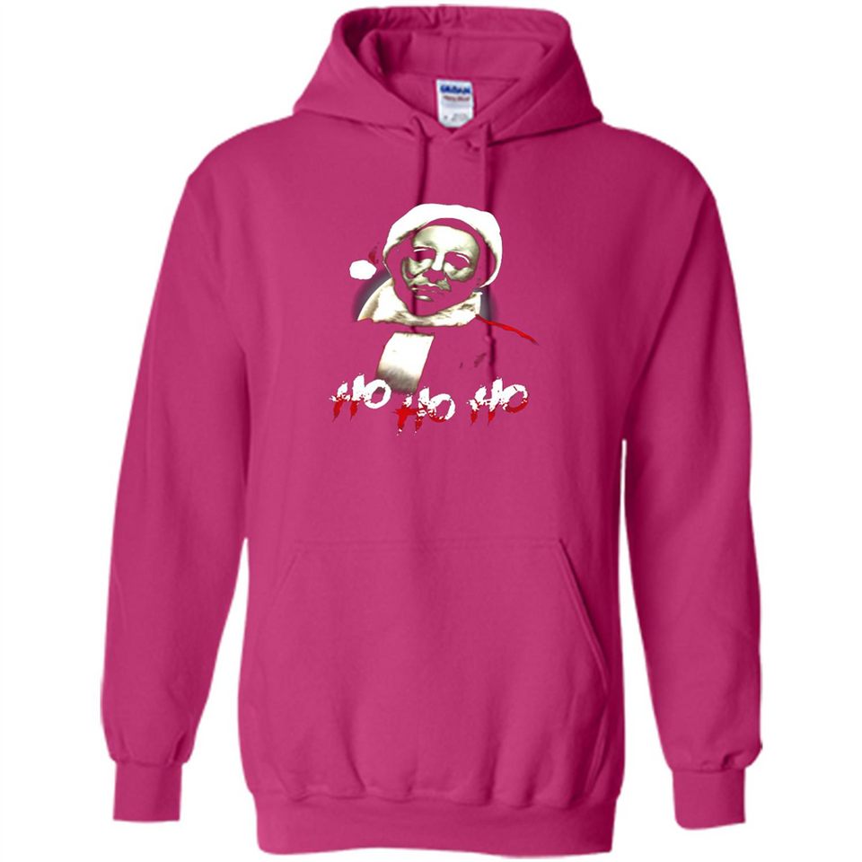 Santa Michael Myers Ho Ho Ho Merry Christmas Sweatshirt - Hoodie