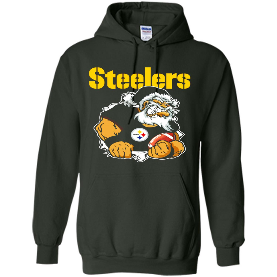Grumpy Santa Claus Pittsburgh Steelers Football Team PINGPONG