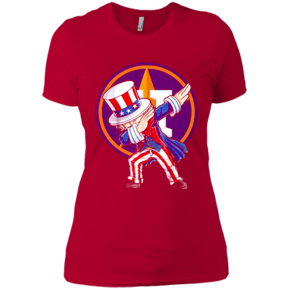 MLB HOUSTON ASTROS UNCLE SAM DABBING INDEPENDENCE DAY
