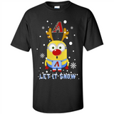 Minion Arizona Diamondbacks Ugly Christmas Sweater Let it Snow - Shirt