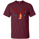 Football Christmas Shirt Reindeer Christmas Football Funny - Shirt