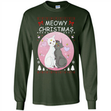 Sailor Moon Yin Yang Cat Love Ugly Christmas Sweater - Long Sleeve T-Shirt