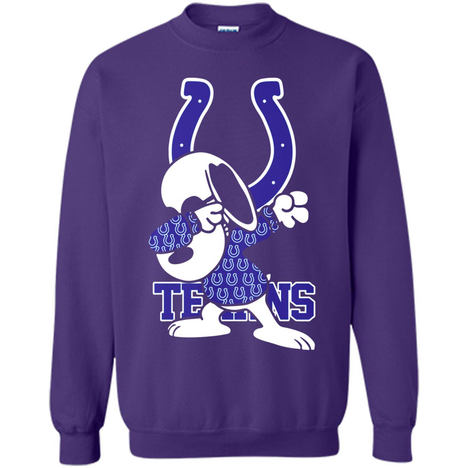 Indianapolis Colts Snoopy Dabbing PING PONG