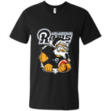 Grumpy Santa Claus Los Angeles Rams Football Team PINGPONG