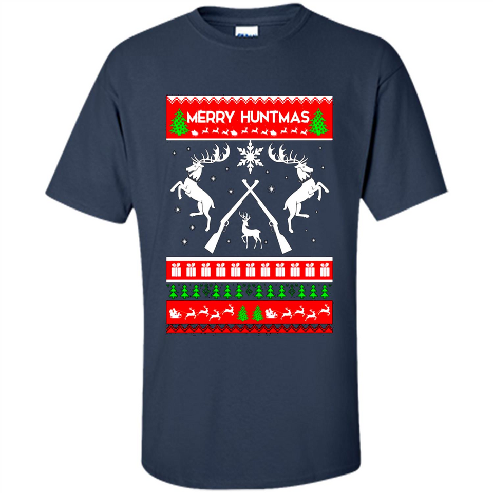 Merry Huntmas Ugly Christmas sweater PINGPONG