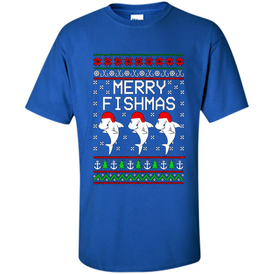 Merry Fishmas Christmas sweatshirt PINGPONG