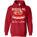 November Girl Flower - Hoodie
