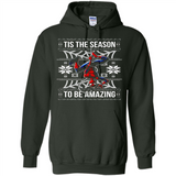Marvel Spider Man Tis The Season To Be Amazing Ugly Christmas Mug PINGPONG - Hoodie