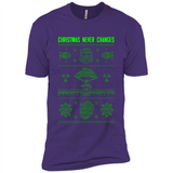 Christmas Ugly Sweater Christmas Never Changes Star Wars - Premium Short Sleeve T-Shirt