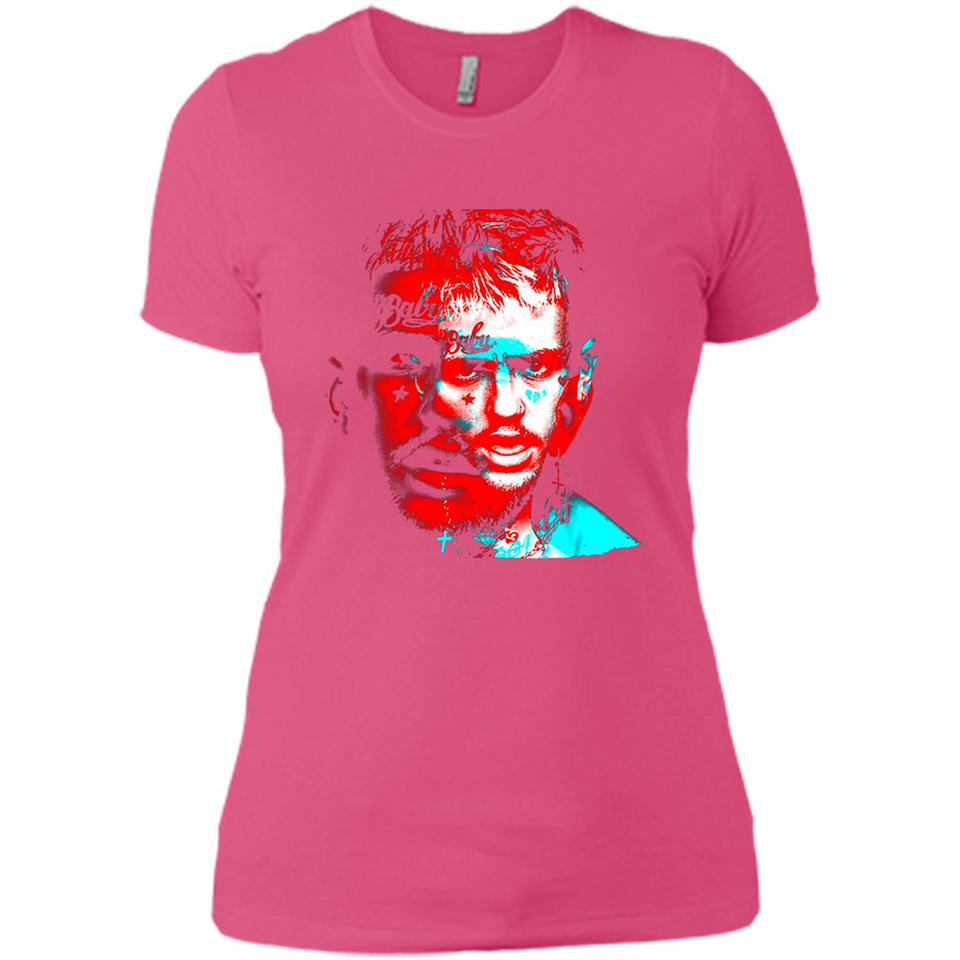 Lil Peep Rapper Fan Wear Shirt Ladies' Boyfriend Shirt - Ladies' Boyfriend T-Shirt