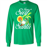 Sun Surf Santa - Long Sleeve T-Shirt