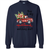 Snoopy This Is My Hallmark Christmas Movies Watching T-Shirt - Sweatshirt