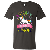 Unicorns Are Born In November T Shirt Hoodie Sweater