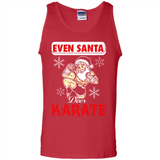 Even Santa Does Karate - Funny Karate - Tank Top