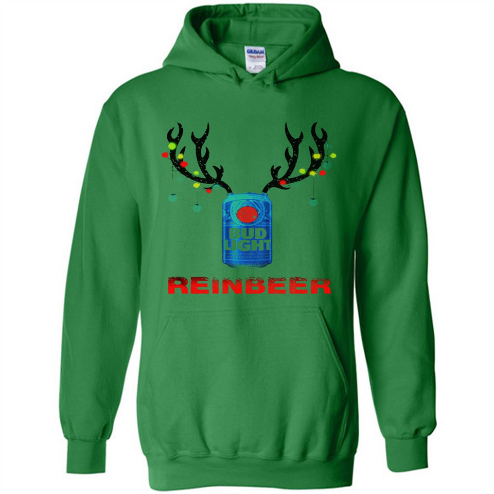 Bud light reinbeer Christmas - Hoodie