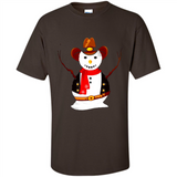 Snowman Cowboy Merry Christmas Xmas