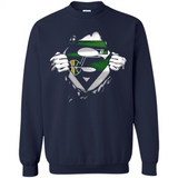 Utah Jazz And Superman Fans - Sweatshirt