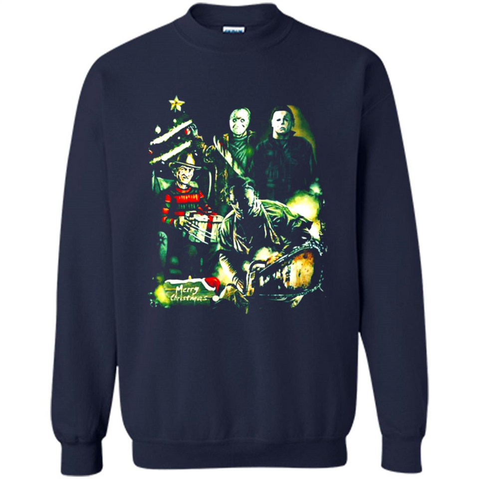 Merry Halloween Christmas Jason Michael Myers Leather Face Freddy PINGPONG