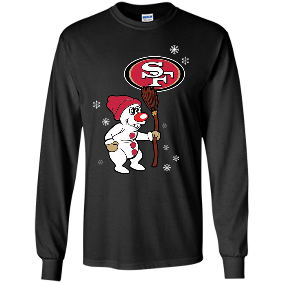 San Francisco 49ers Snowman