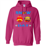 Snow Day Shirt For Chicago Blackhawks Vs Minion Fans pingpong