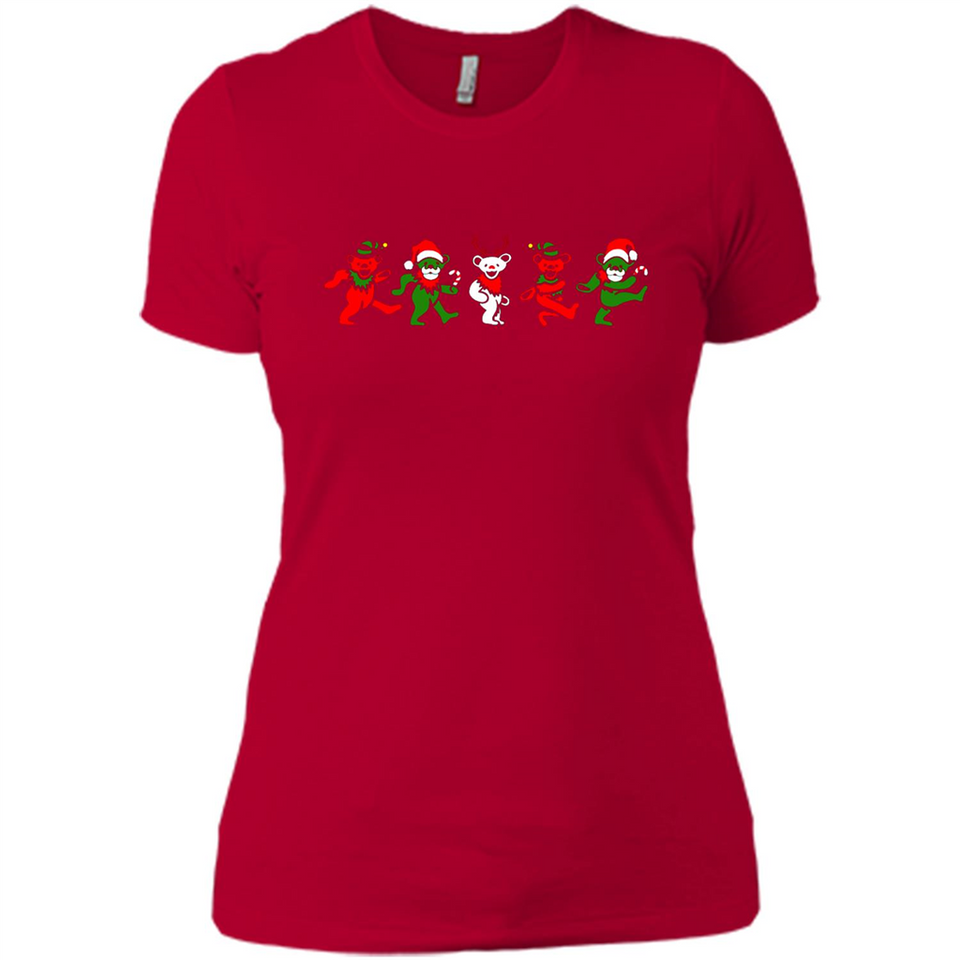 Dancing Bears Dance Christmas For Xmas Sweatshirt - Ladies' Boyfriend T-Shirt