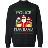 FUNNY POLICE NAVIDAD T-SHIRT Santa Christmas Party - Sweatshirt